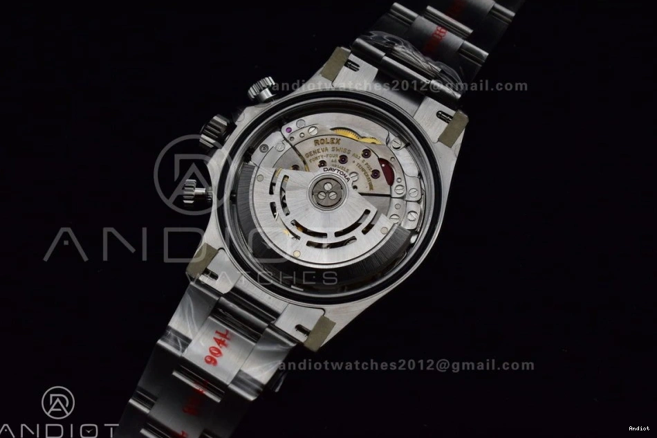 Daytona Dial Edition Clean SS Black 116520 SA4130 904L V2 and Bracelet Case 1:1 Best 0417